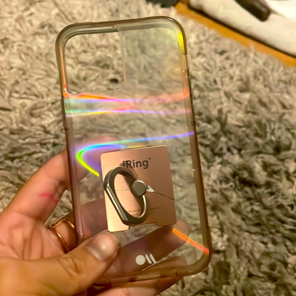iPhone 12 mini case and I-Ring